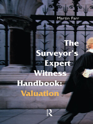 cover image of The Surveyors' Expert Witness Handbook